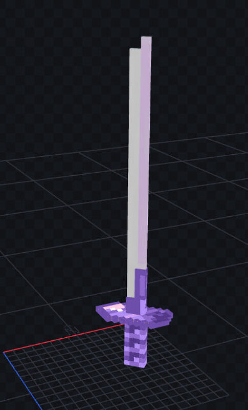 Amethyst Katana/Аметистовая Катана. preview