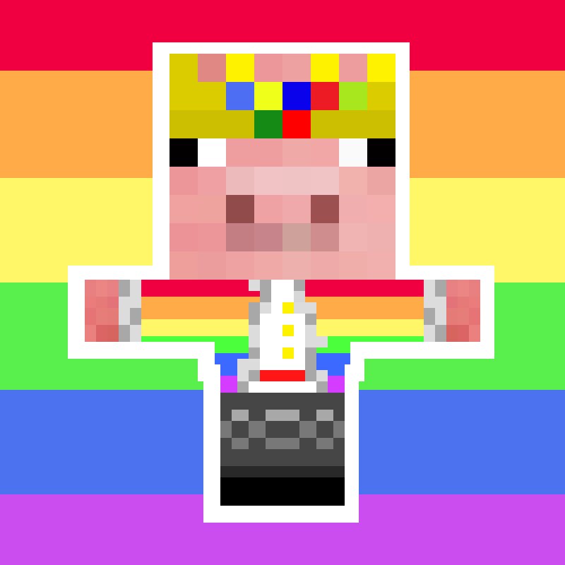 Technoblade Pride Totem Pack preview