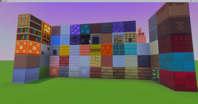 Plastic Texture Pack for Bedrock Uptodate preview