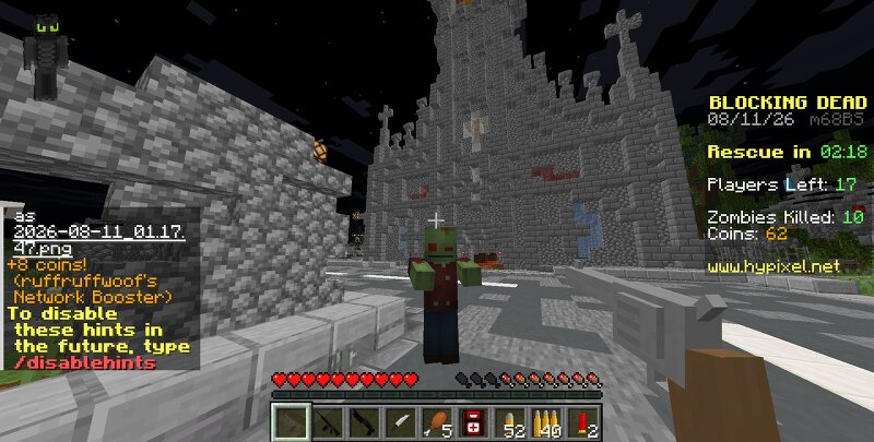Hypixel Blocking Dead Custom Gun Models preview