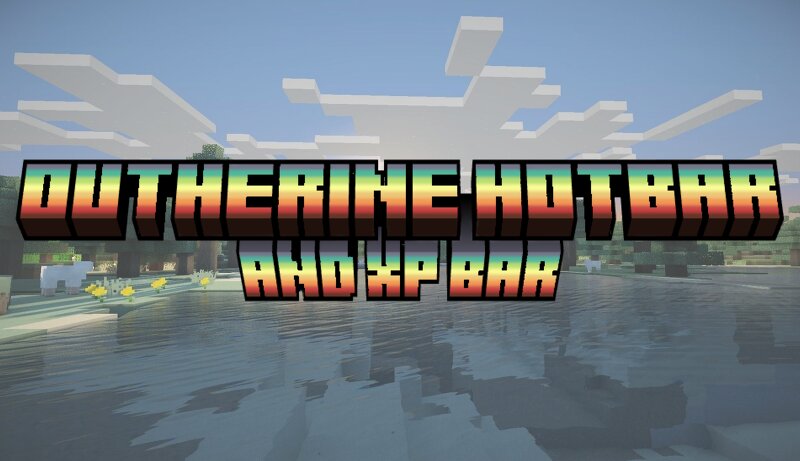 Outherine Hotbar and XP Bar preview