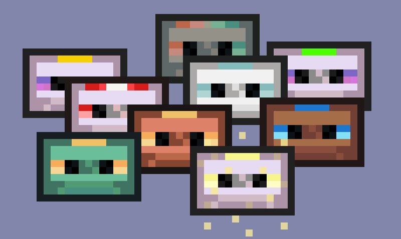 Music Cassettes updated (Celeste) preview