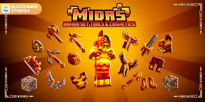 Midas Era | Armor set & Tools - Ore preview