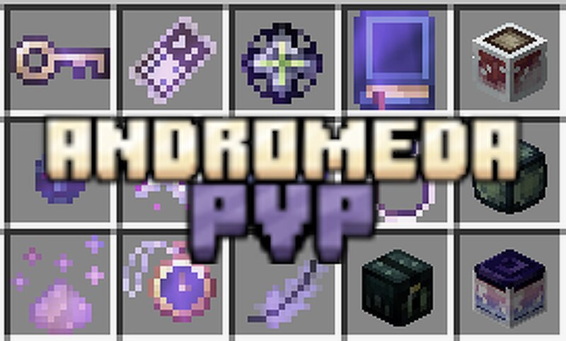 AndromedaPVP Resource Pack - A large customization pack preview