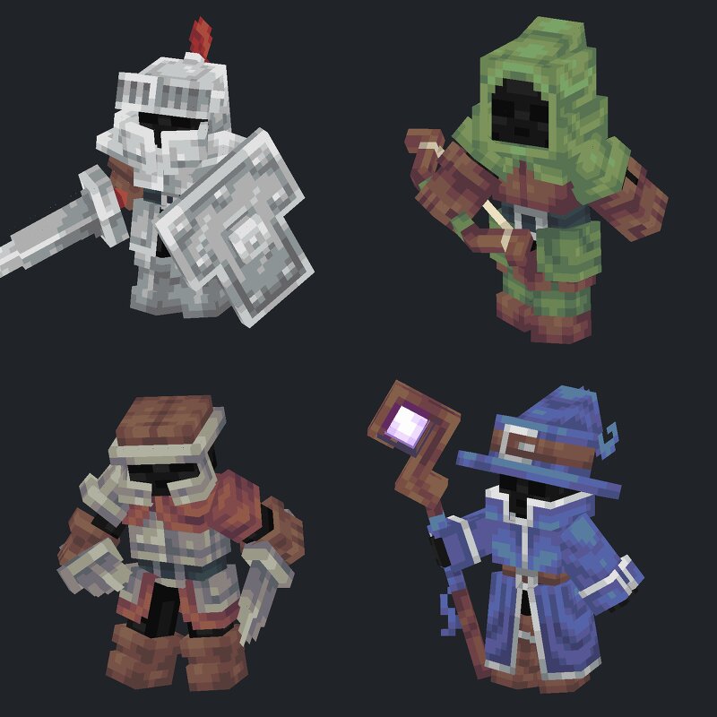 3D Armor sets preview