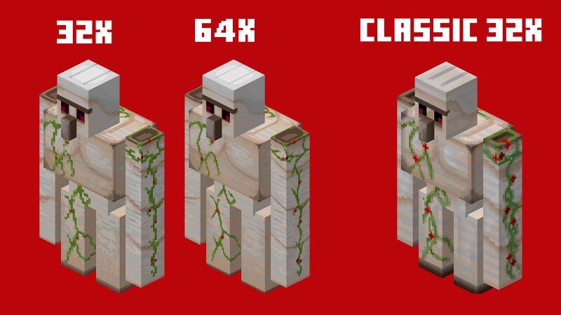 Red Iron Golem Flowers [Faithful] preview