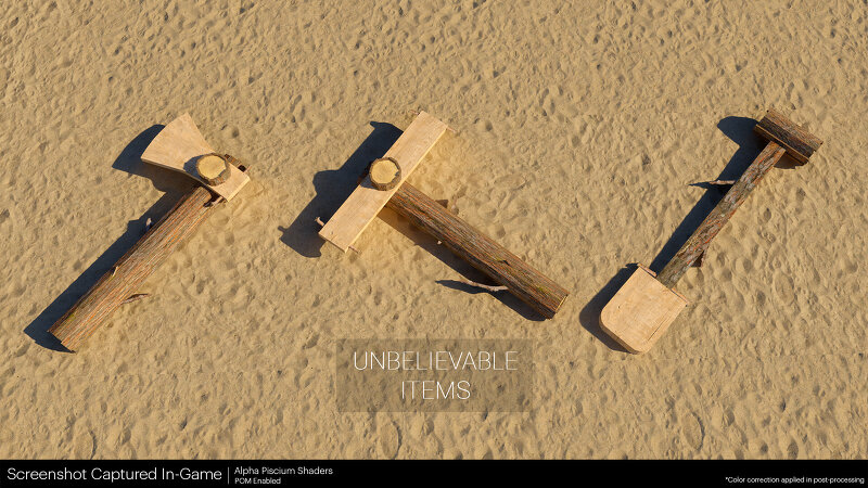 Unbelievable Items | 2048x | Photorealistic | Addon preview