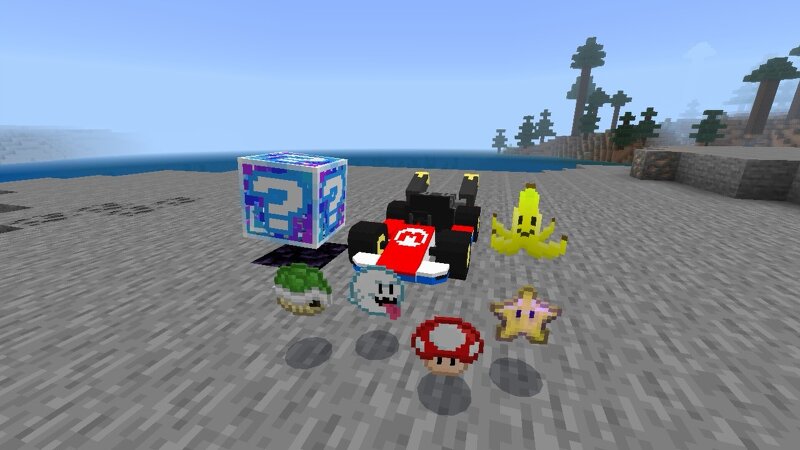Mario Kart Item Re-Textures preview