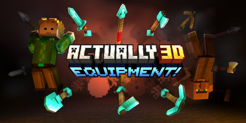 Actually 3D Equipment! preview