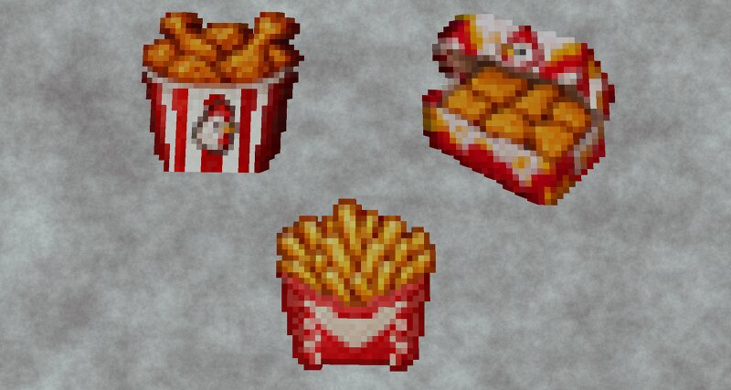 KFC Items | Minecraft Realistic FOOD! preview