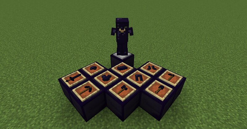 Netherite to Obsidian preview