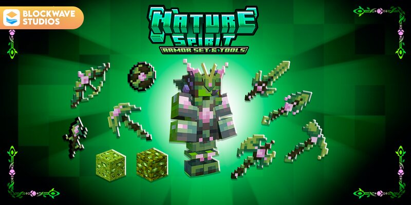 Nature Spirit | Armor set & Tools - Ore preview