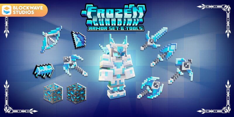 FrozenGuardian | Armor set & Tools - Ore preview