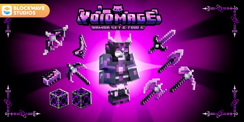 Void Mage | Armor set & Tools - Ore preview