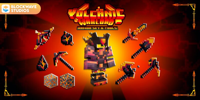VolcanicWarlord | Armor set &Tools - Ore preview