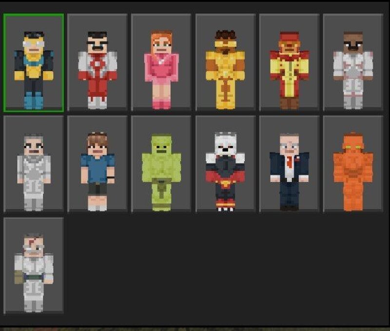 Invincible VS Skinpack (Probably discontinued) preview