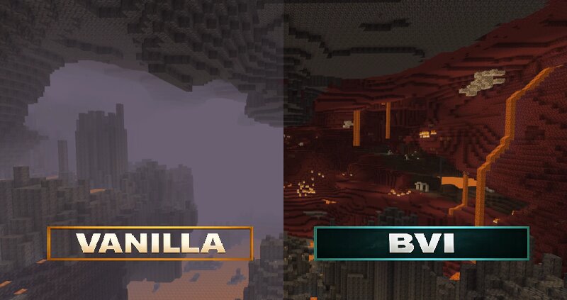[26.4-Snapshot-2] BVI – FogZero (No Fog, Clear Water & Lava + Transparent Lava Surface) | No Optifine | No ModLoader preview