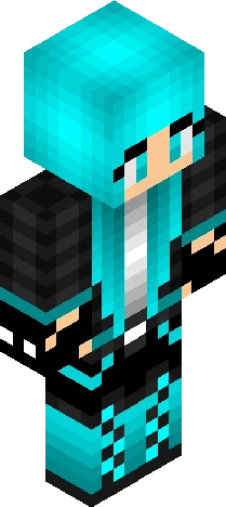 Skin 01f445 Minecraft skin preview