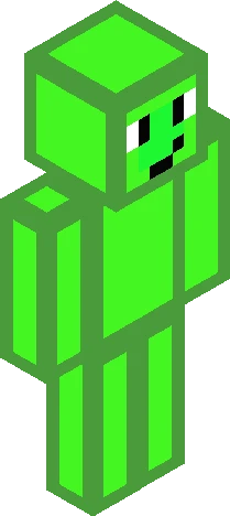 Creeper Minecraft skin preview