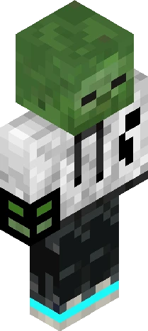 Skin 02fffd Minecraft skin preview