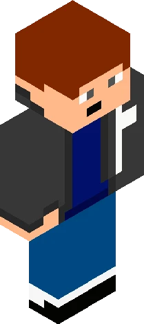 rendered in a simplistic, Minecraft skin preview