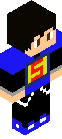Skin 0706e9 Minecraft skin preview