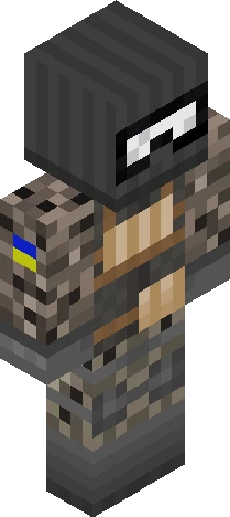 representation commonly found within Minecraft skin preview