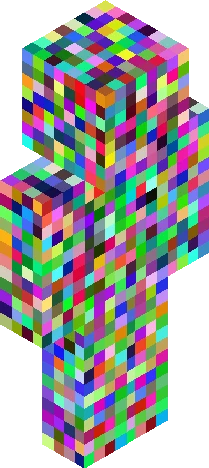 pixelated video game character, Minecraft skin preview