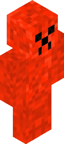 the 'Creeper' Minecraft skin preview