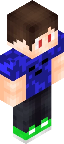 Skin 0bffdc Minecraft skin preview