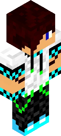Skin 0cc5dd Minecraft skin preview