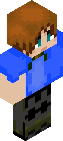Skin 0e86b1 Minecraft skin preview