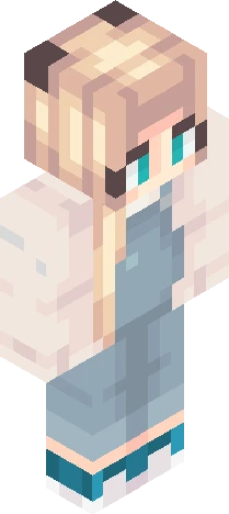 Skin 0e87b8 Minecraft skin preview
