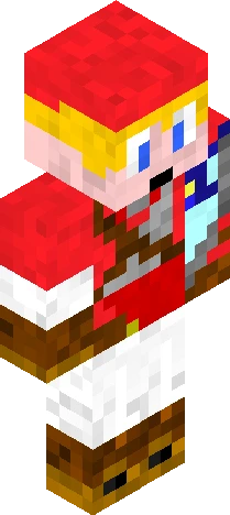 Red Cat Minecraft skin preview
