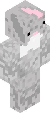 feline creature within the cont Minecraft skin preview