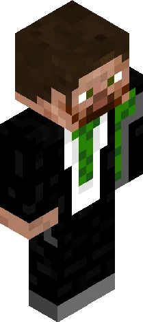 male figure with distinct Minecraft skin preview
