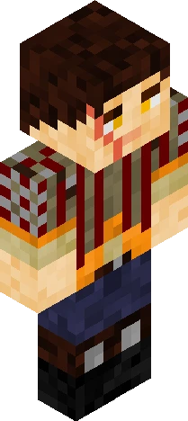 male figure with a Minecraft skin preview