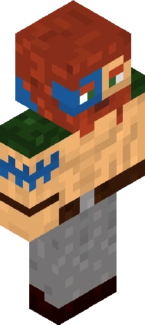 Skin 232af6 Minecraft skin preview