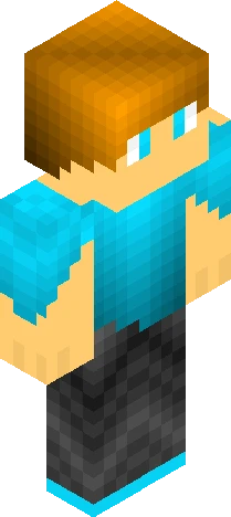 pixelated avatar, which is Minecraft skin preview
