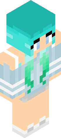 Skin 2bf9d9 Minecraft skin preview