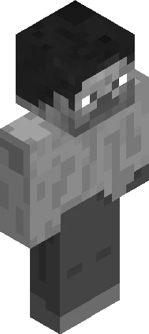 figure commonly found within th Minecraft skin preview