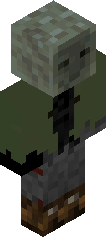 Black Creeper Minecraft skin preview