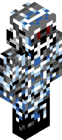video game entity, specifically Minecraft skin preview