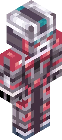 representation commonly found in Minecraft skin preview