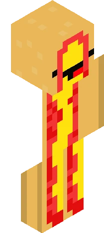 Gold Steve. Skin Minecraft skin preview