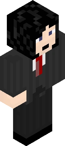 Red Mage Minecraft skin preview