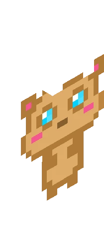 Pink Cat Minecraft skin preview