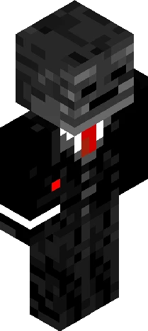 black cat Minecraft skin preview