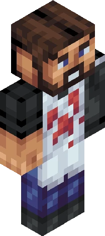 Skin 3a708c Minecraft skin preview