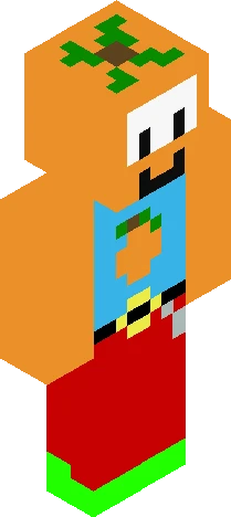 Skin 3a7f06 Minecraft skin preview